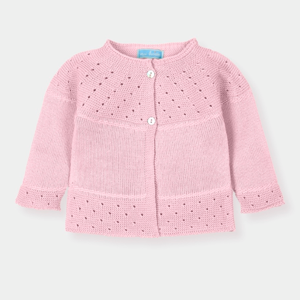 Mac Ilusion Pink Knitted Cardigan