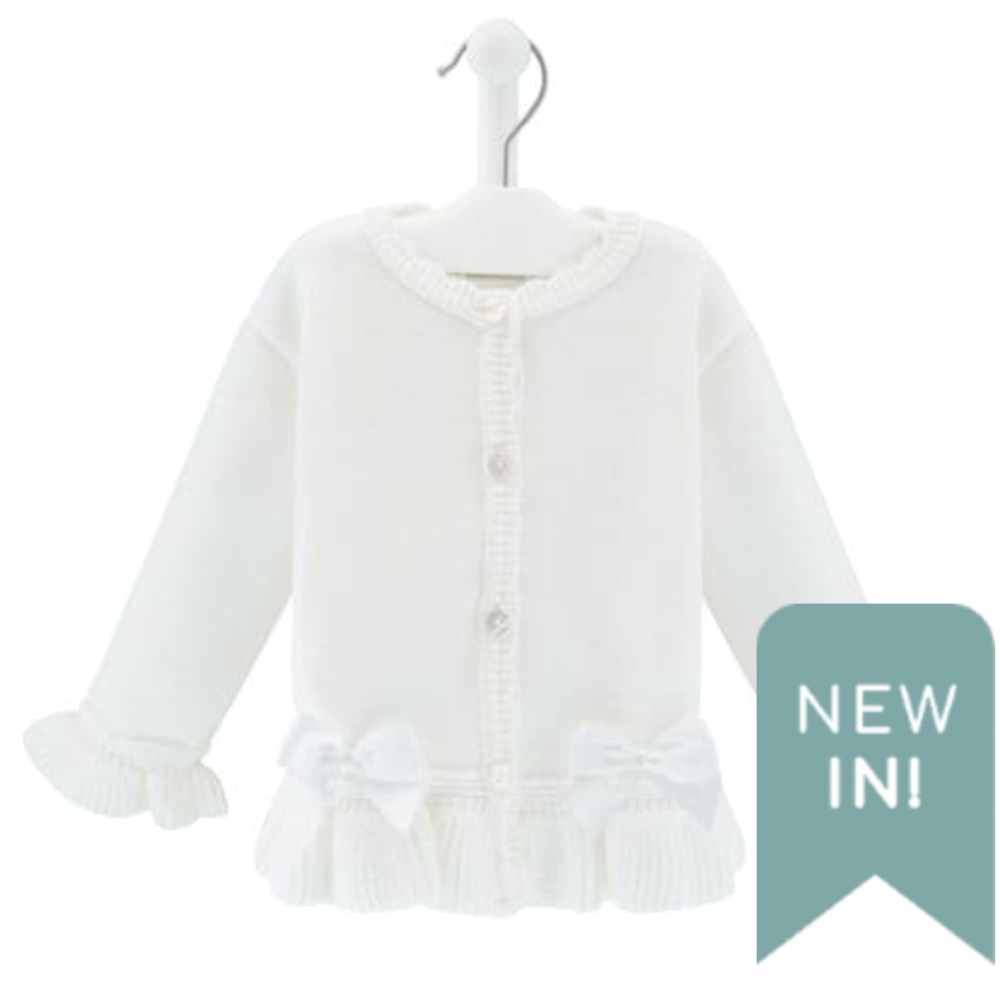 Childrens white cardigan best sale