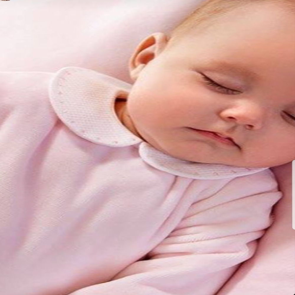 Baby Gi Luxurious Pink Sleepsuit