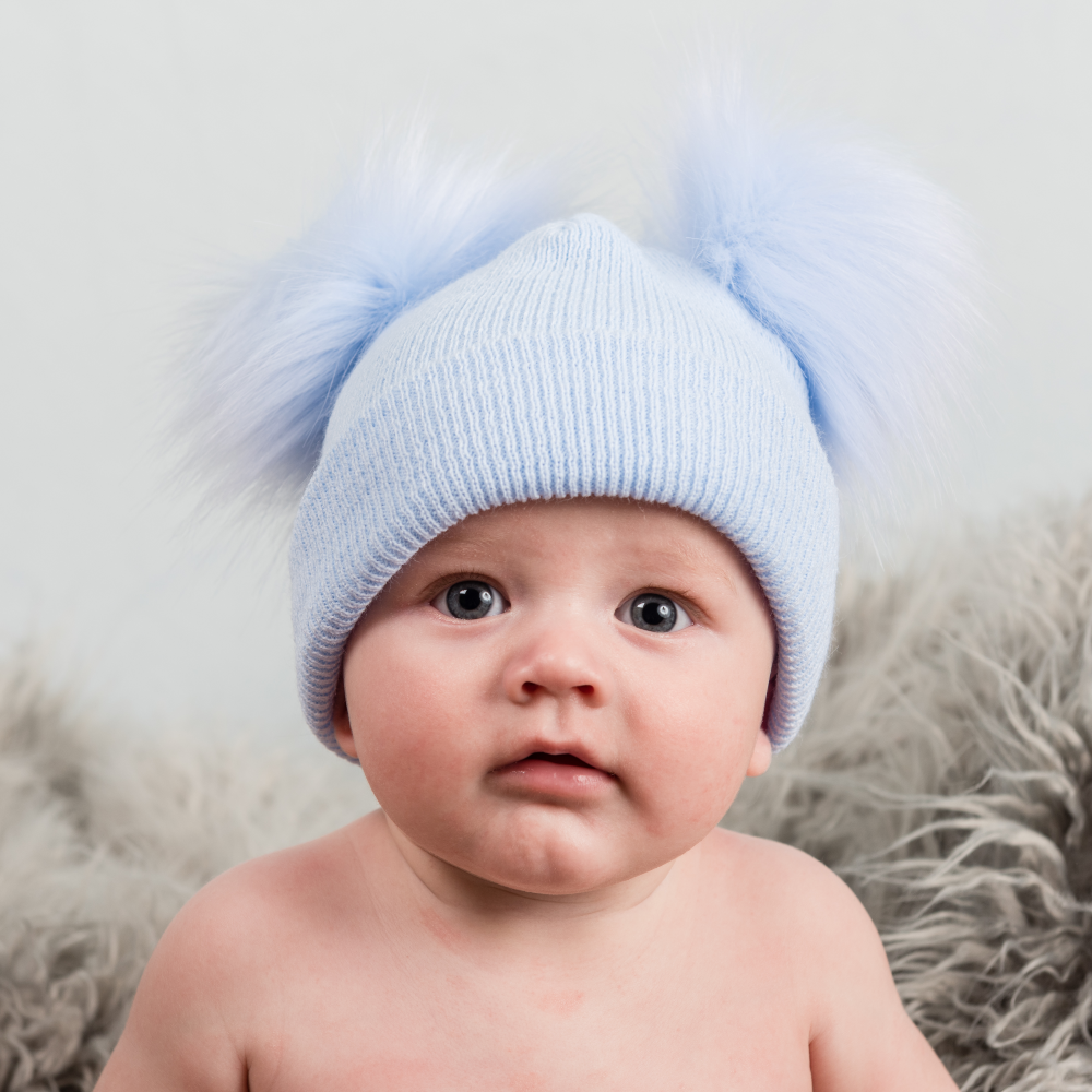 Double bobble top hat baby