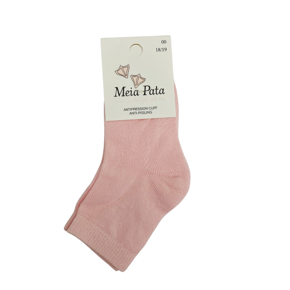 Meia Pata Baby Pink Ankle Socks