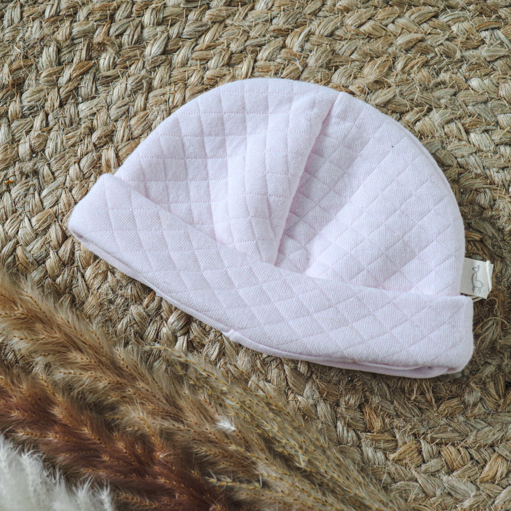 Baby Gi Pink Jacquard Hat