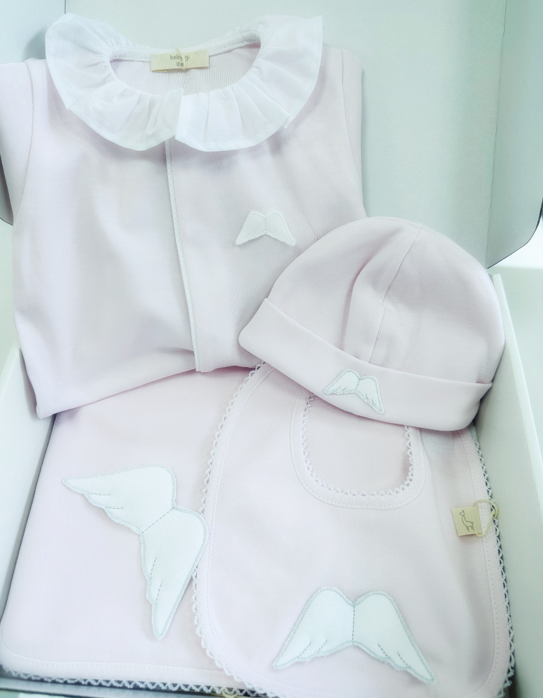 Baby Gi Pink Exclusive To Us, Angel Wings Gift Set
