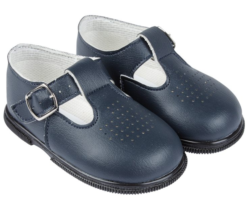 Baypods Boys Navy Blue Hard Soled Shoes