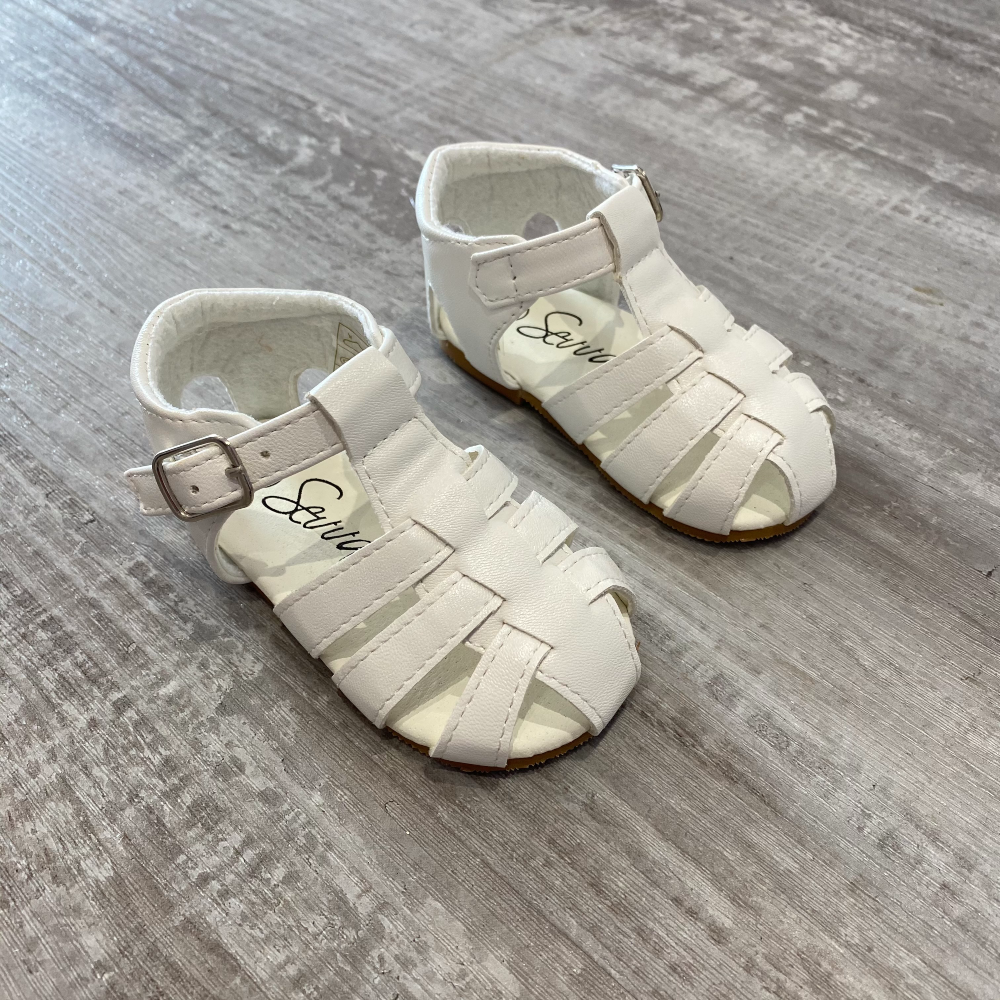 Baby boys white hot sale sandals